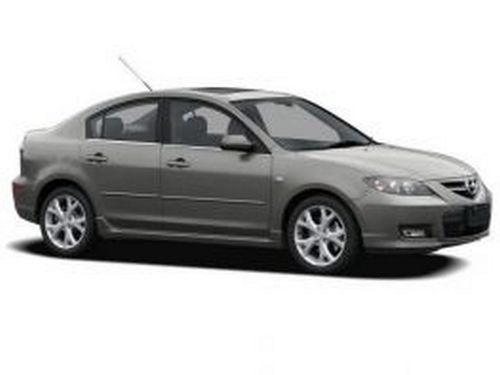 Хром нижні молдинги вікон Mazda 3 (BK; 03-08) Sedan 2