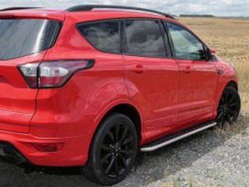 Пороги бічні Nissan Qashqai I/+2 (J10; 07-13) - Maydos Krom 3