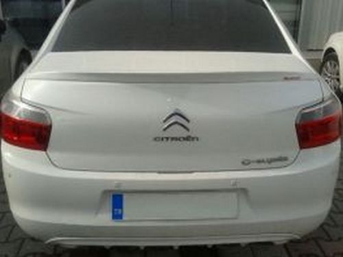 Спойлер багажника CITROEN C-Elysee (12-) Sedan - лип 4