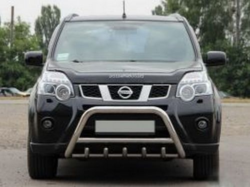 Кенгурятник Nissan X-Trail T31 (07-13) - с грилем 3