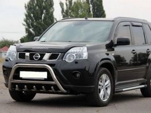 Кенгурятник Nissan X-Trail T31 (07-13) - с грилем 4