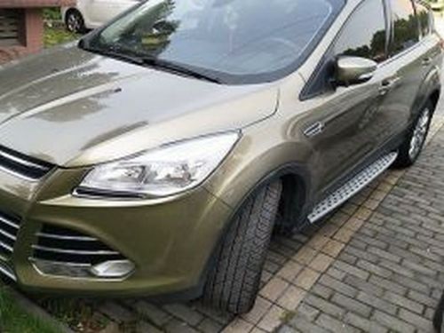 Пороги боковые Ford Kuga II (13-19) - Mercedes стиль 3