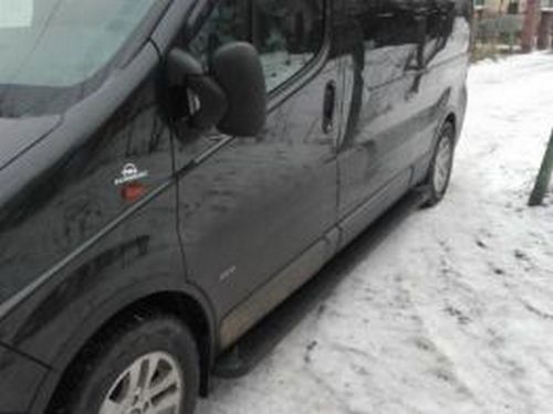 Пороги бічні Opel Vivaro A (01-14) - Almond Black 4