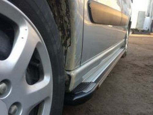 Пороги боковые Mercedes Vito W447 (14-) - Rainbow 4