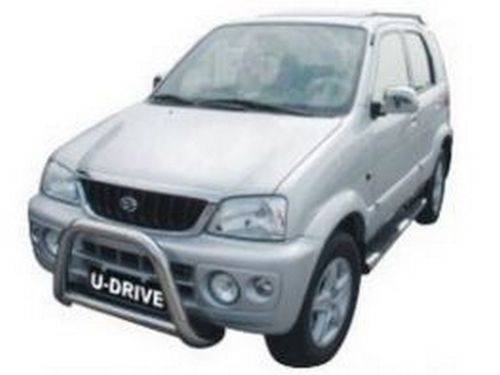 Пороги боковые Daihatsu Terios II (06-17) - трубы 2