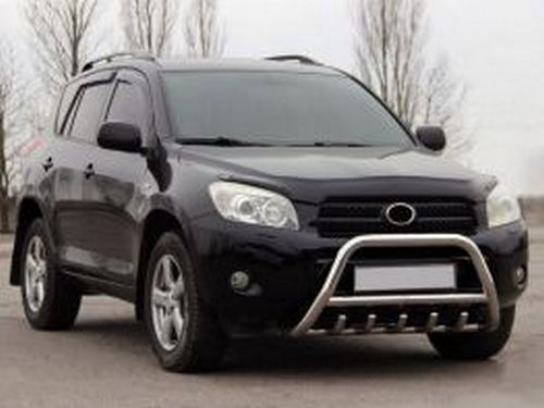 Кенгурятник Toyota Rav4 III (06-12) - с грилем 2