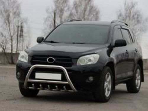 Кенгурятник Toyota Rav4 III (06-12) - с грилем 4