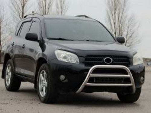 Кенгурятник Toyota Rav4 III (06-12) - с двумя перемычками 2