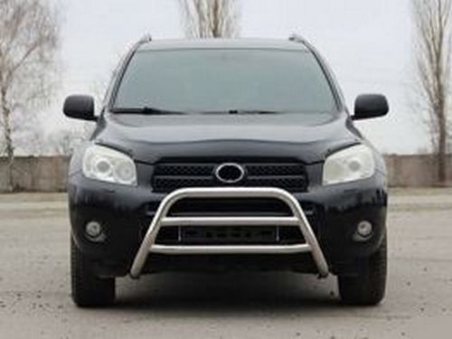 Кенгурятник Toyota Rav4 III (06-12) - с двумя перемычками 3