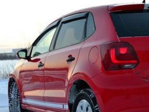 Дефлектори вікон VW Polo V (09-17) 5D HB - Niken (накладні) 3