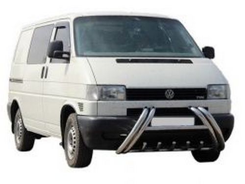 Кенгурятник VW T4 (90-03) - загибом в бампер 3