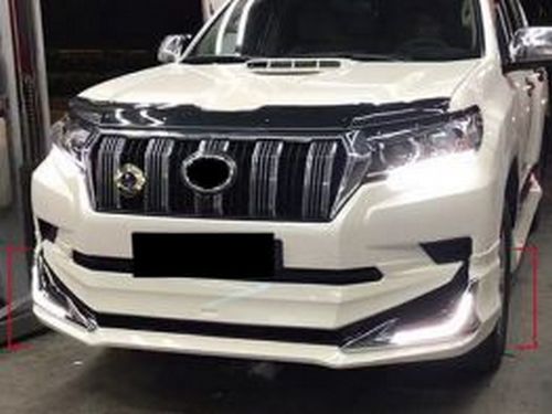 ABS накладки на бампера TOYOTA Prado 150 (2018+) - Modellista LED DRL 1 3