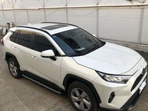 Пороги боковые TOYOTA Rav4 V (19-) - OEM 8