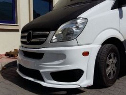 Накладка передняя MERCEDES Sprinter W906 (06-12) - AMG стиль 2