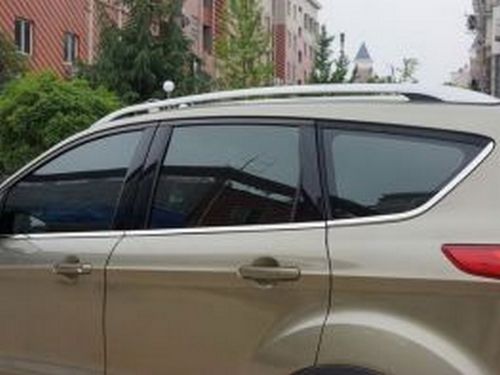 Хром нижние молдинги стёкол FORD Kuga II (13-19) 1