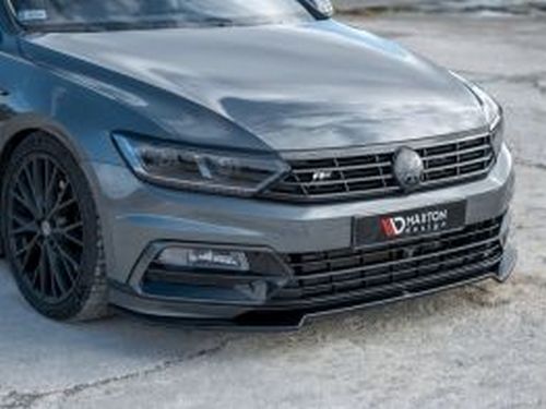 Сплиттер передний VW Passat R-Line B8 (15-) - V2 2