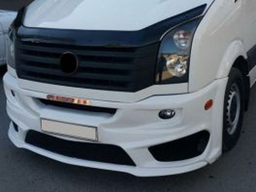 Накладка на передний бампер VW Crafter (13-16) - AMG стиль 3