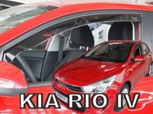 Дефлекторы окон Kia Rio IV (17-) 5D Htb - Heko (вставные) 3