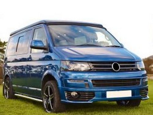 ABS накладка передняя VW T5+ (2010+) рестайлинг - Sportline 4