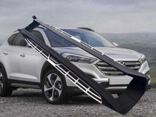 Пороги боковые HYUNDAI Tucson III TL (16-20) - Cayenne Logo 4