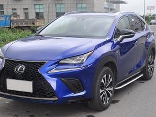 Пороги боковые LEXUS NX (14-/18-) - чёрные 8