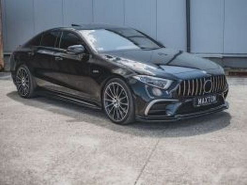 Сплиттер передний Mercedes CLS AMG-Line C257 (18-) - V.1 5