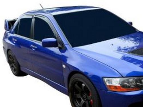 Дефлектори вікон Mitsubishi Lancer 9 (03-08) Sedan - Hic (накладні) 3