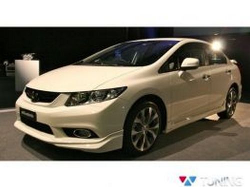 Пороги боковые HONDA Civic 9 (12-15) Sedan 2