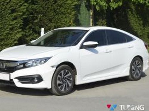 Пороги боковые HONDA Civic 10 (16-18) Sedan - MELISET 2