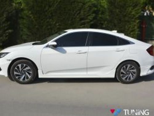 Пороги боковые HONDA Civic 10 (16-18) Sedan - MELISET 3