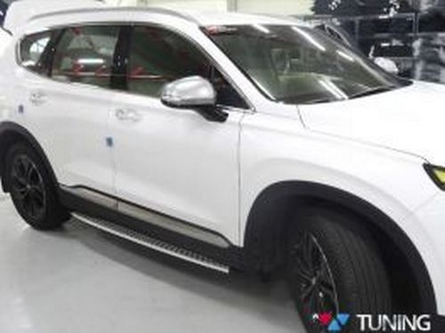 Пороги Hyundai Santa Fe IV (19-23) - BMW стиль 3