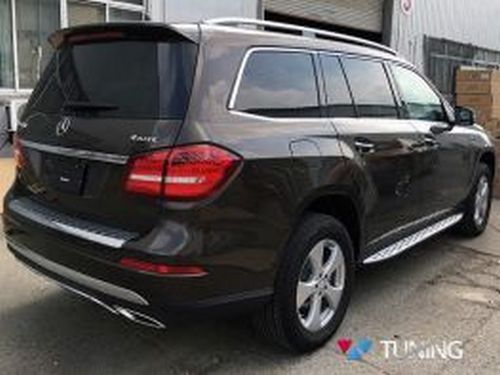 Пороги боковые MERCEDES GL / GLS X166 / AMG (13-19) - OEM 4