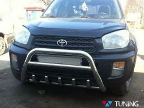 Кенгурятник Toyota Rav4 II (01-05) - с грилем 3