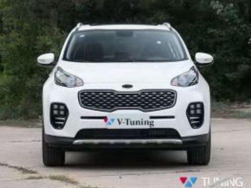 Накладка на бампер передний и задний KIA Sportage IV (2016-) - оригинал - фото #3 3