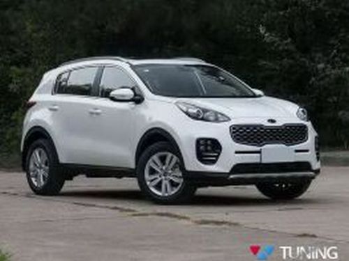 Накладка на бампер передний и задний KIA Sportage IV (2016-) - оригинал - фото #2 2