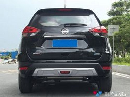 Накладки под бампера NISSAN X-Trail T32 (2017-) рестайлинг 8