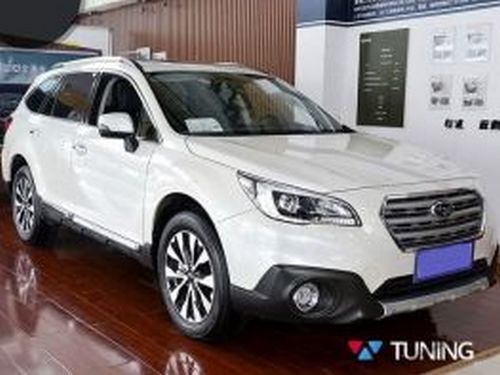 Накладки под бампера Subaru Outback V (15-19) EU - центральные 4