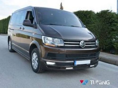 Юбка передняя VW T6 (2015-) - ABT с диодами 3