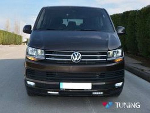 Юбка передняя VW T6 (2015-) - ABT с диодами 4