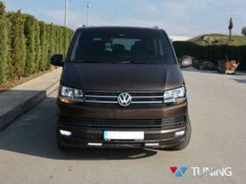 Юбка передняя VW T6 (2015-) - ABT с диодами 8