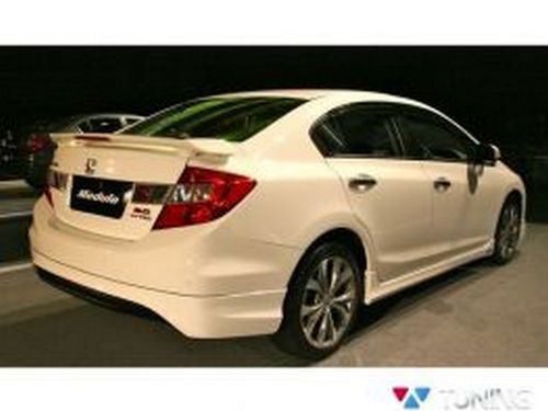 Накладка заднего бампера HONDA Civic 9 (12-15) Sedan 2