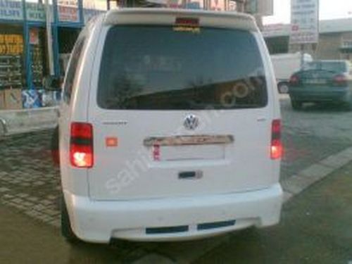 Накладка на задний бампер VW Caddy III (04-14) - большая 4