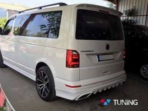 Задняя накладка VW T6 (2015-) - SPORT стиль 7