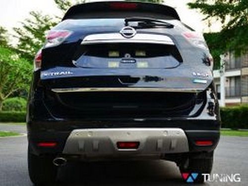 Накладки под бампера NISSAN X-Trail T32 (14-16) - нержавейка 4