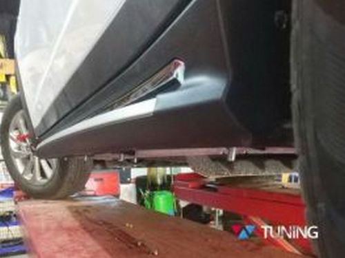 Пороги боковые HYUNDAI Tucson III TL (BMW стиль) 8 8