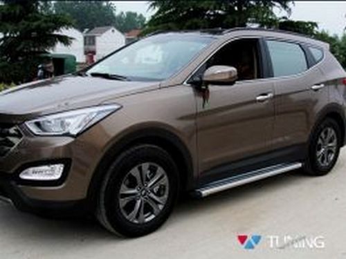 Пороги боковые HYUNDAI Santa Fe III / ix45 (13-17) - New 2