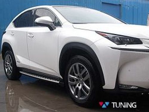 Пороги боковые LEXUS NX (Mercedes стиль) 6 6