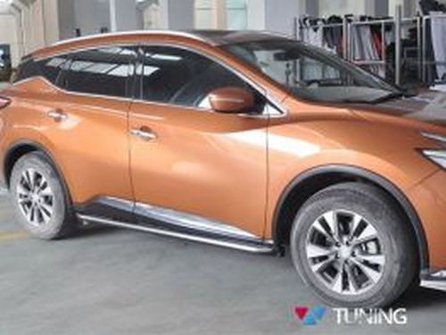 Пороги боковые NISSAN Murano III Z52 (15-) - OEM 2