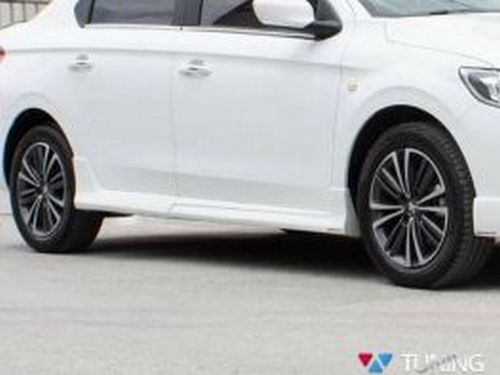 Пороги PEUGEOT 301 (2017-) рестайлинг 2