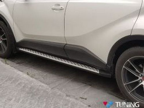 Пороги боковые TOYOTA C-HR (17-) - BMW стиль 6